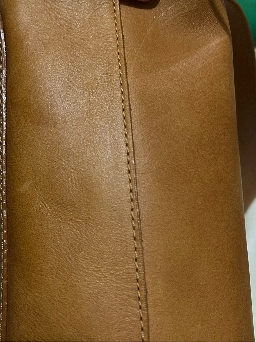 Able Elvira Large Top Zip Leather Tote